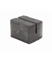 Slate Cube Mini Sign Holder